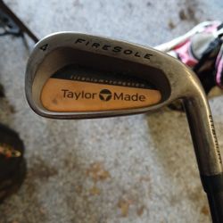 Mens Taylor Made Bubble Shaft Golf Club Set