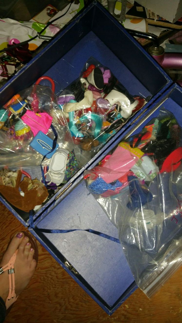 Vintage Doll Clothes and box