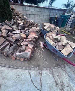WHEELBARROW FIREWOOD🪵🔥