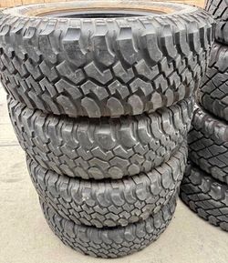 255/75/17 Bfgoodrich vendo un set de llantas usadas excelente condiciones de vida las 4 ✅🤩I am selling a set of used tires, all 4 in excellent living