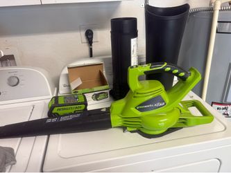 Greenworks DigiPro 40V Leaf Blower w/ 2 Batteries & Charger