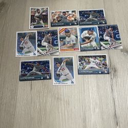11 Clayton Kershaw Baseball Cards