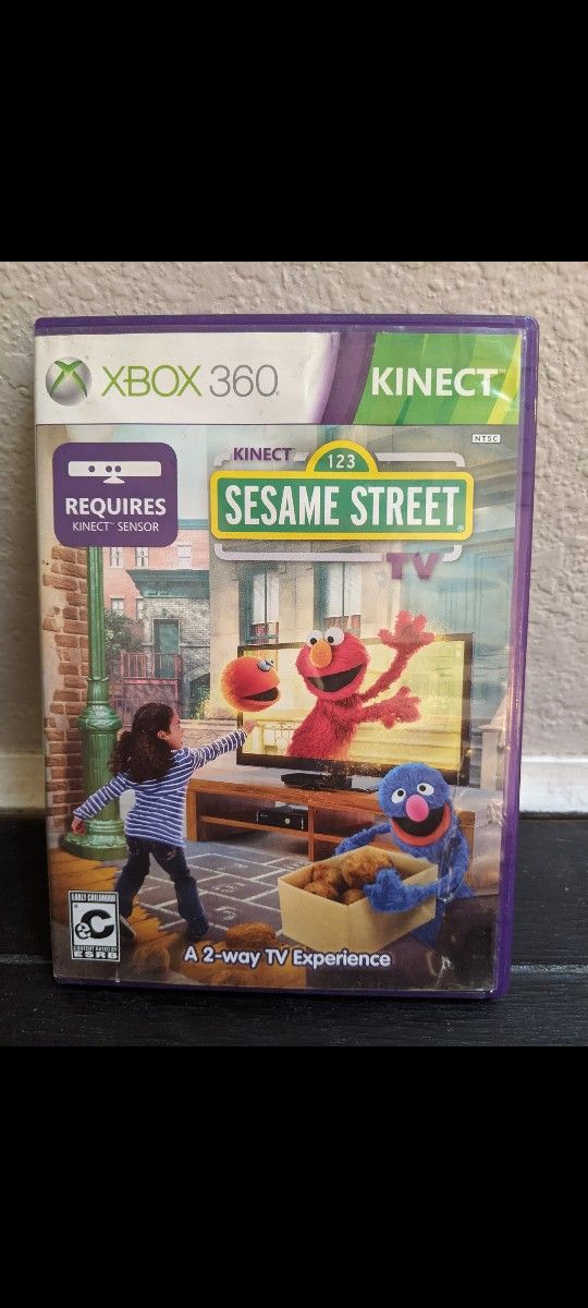 Kinect Sesame Street Xbox 360 Game