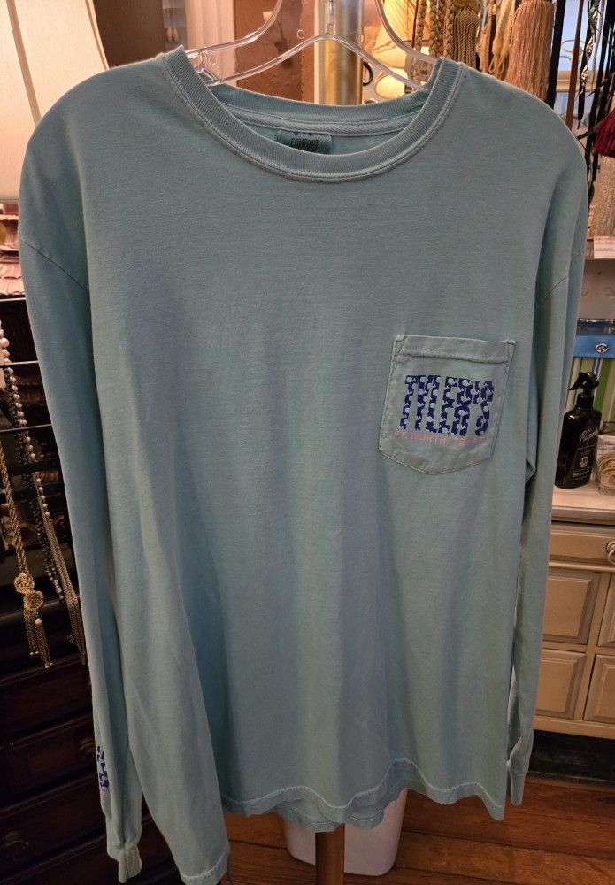 WT #  1057, Women's Med Comfort Colors Long Sleeve T-shirt