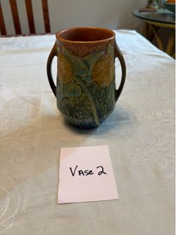 Roseville Pottery Sunflower Vase