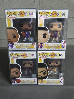 Funko Pop LA Lakers Basketball Vinyl Figures Set of 4