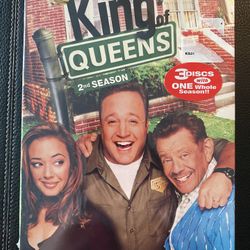 The King Of Queens 2nd  Season 3 Disc DVD Set(NEW)! 