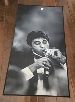Scarface Tony Montana Area Rug