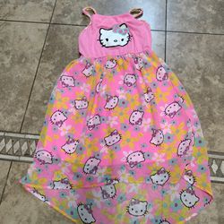 Hello Kitty Dress Girls Size L Youth