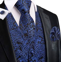 DRESSY MEN'S VEST SET.