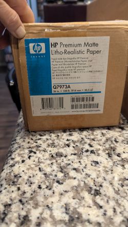HP premium matte litho-realistic paper roll