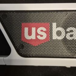 US Bank Bluetooth Speaker – Portable Wireless Audio Model 7197-64WH