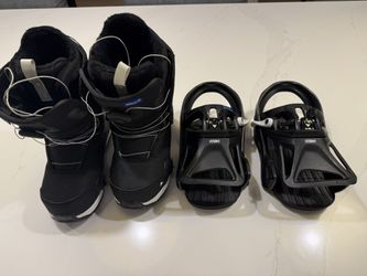 BURTON STEP ON BOOTS/BINDING KIDS