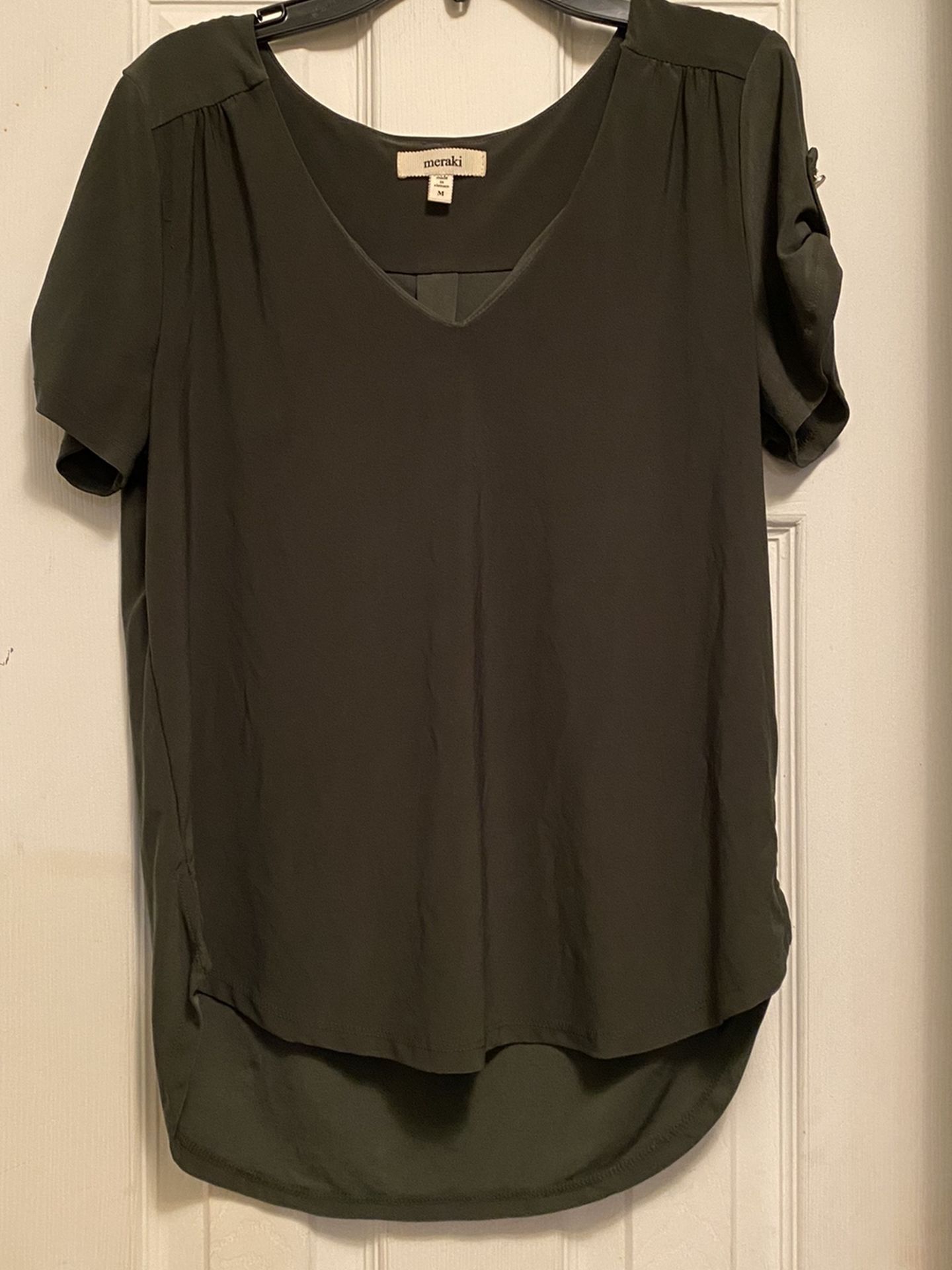 Ladies Blouse Size M By Meraki