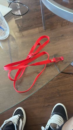 Red Classical Mariachi Guitar Strap