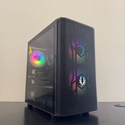 FAST Ryzen RTX Gaming PC Computer (Ryzen 5 5500, 16GB RAM, RTX 5060, 512GB NVMe + 1TB HDD)