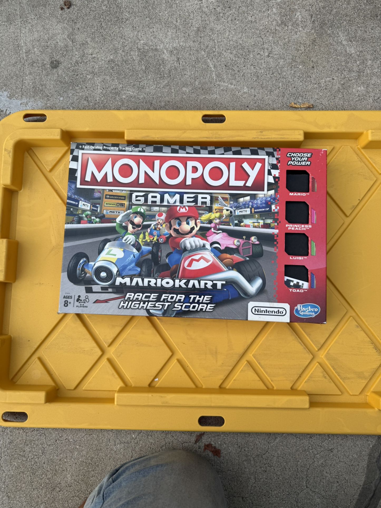 Monopoly Gamer Mario Kart Board Game