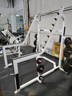 Flex Fitness Squat Rack Commercial Gym Equipment Exercise Weight