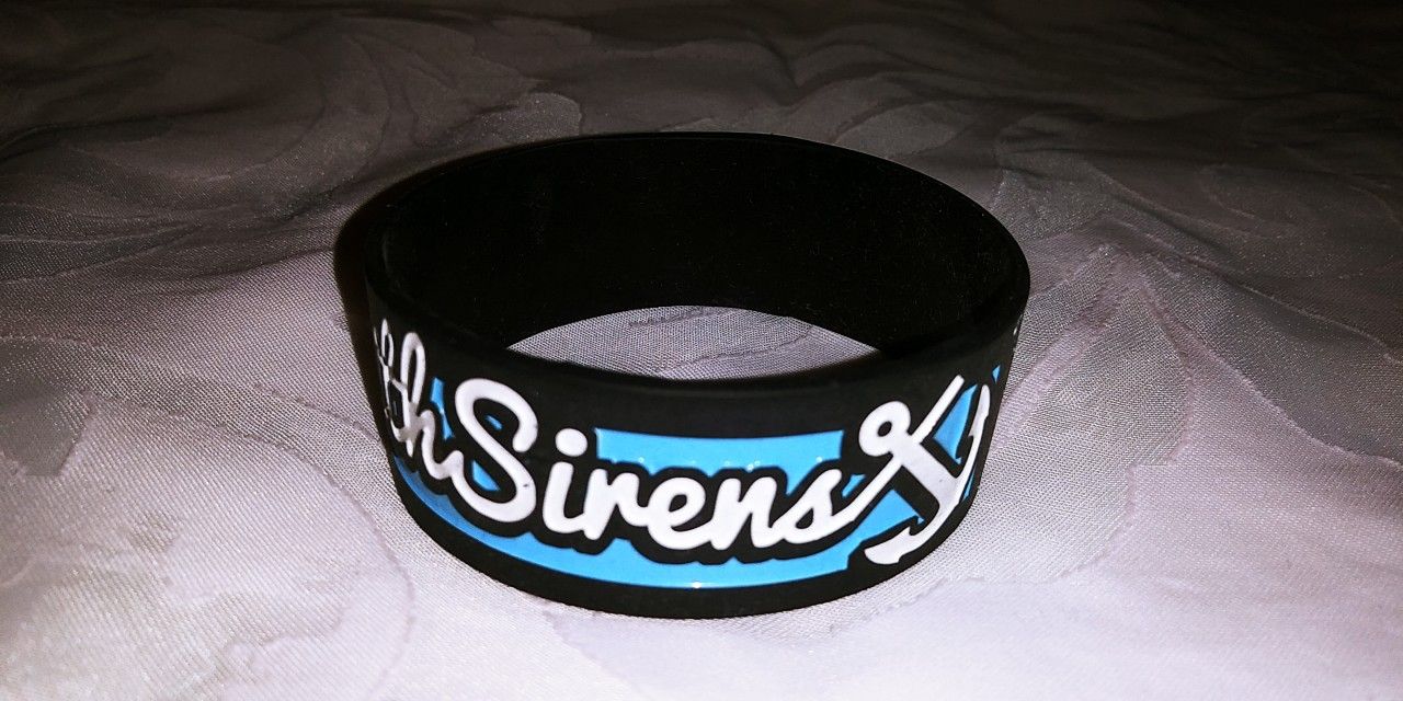 Sleeping With Sirens Bracelet Rubber Band Bracelet Wristband Forever Is All That I Need