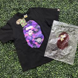 Bape Big Head Tee (Sz L) Fits More Like A MEDIUM 