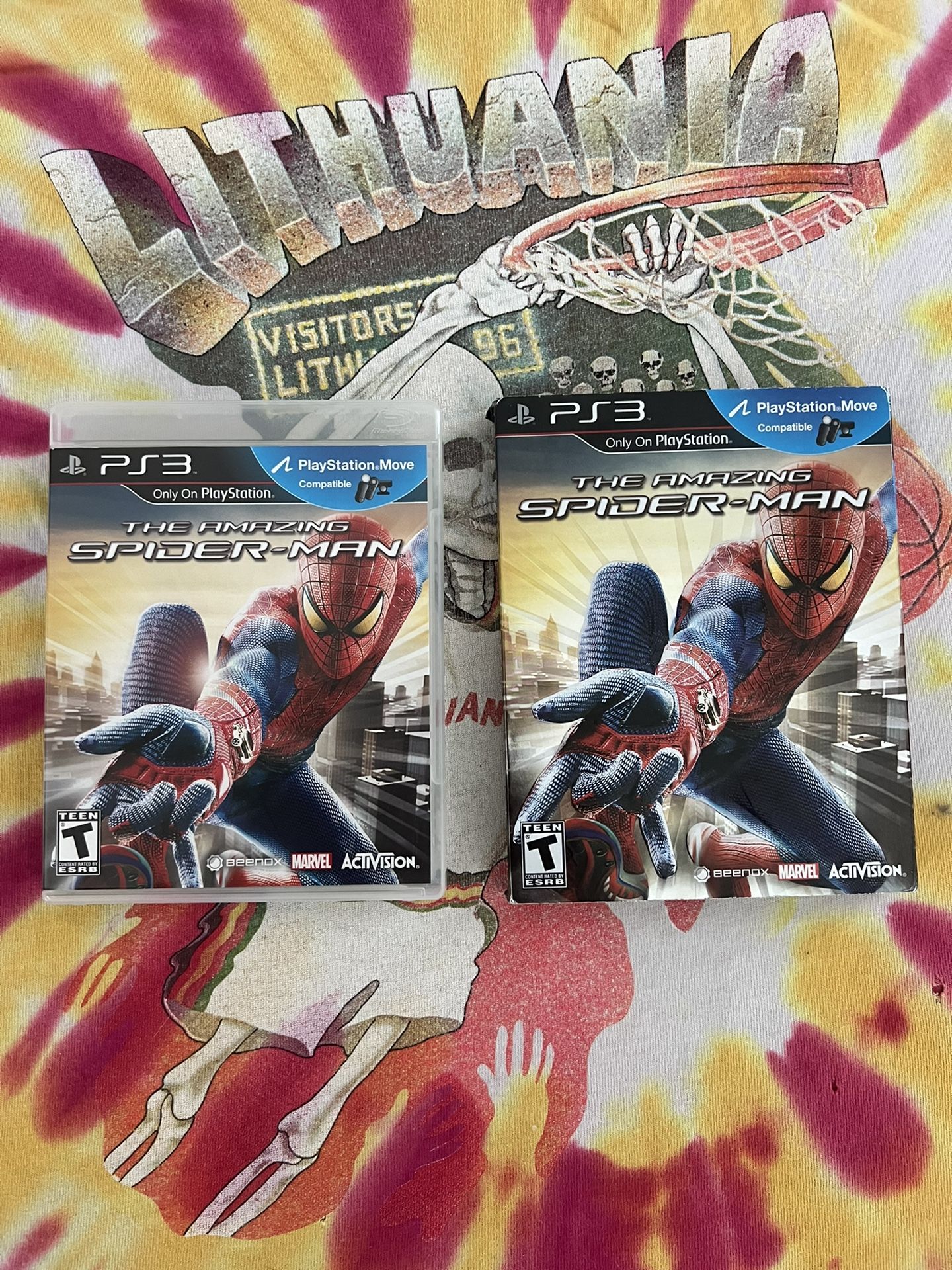 The Amazing Spiderman Playstation 3 Slip Cover