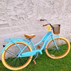 Women's Huffy Nel Lusso 26" Beach Cruiser Bike Bicicleta Basket 