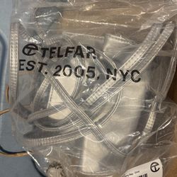 Silver Brand new Telfar Bag