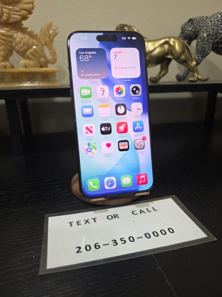 Unlocked Iphone 15 Pro Max 256gb