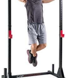 Adjustable Squat Rack / Pull-Up Bar Combo Rack de Sentadillas y Barra de Pull-Up 