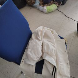 Women's White Bomber Jacket