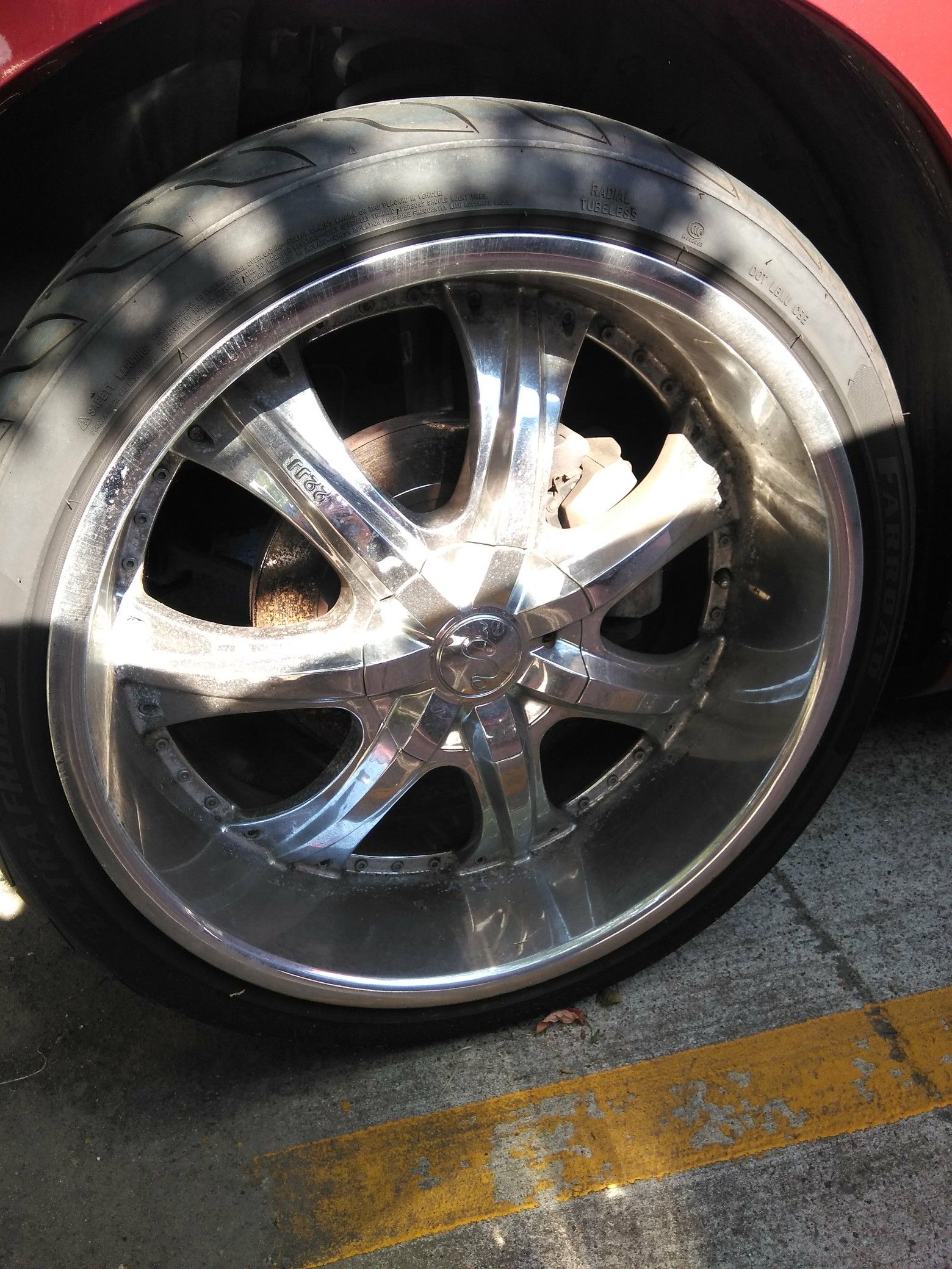 22' Chrome Rims **AS IS**