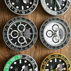 Wall Clocks Fathers Day Gift Office Decoration Garage Man cave 
