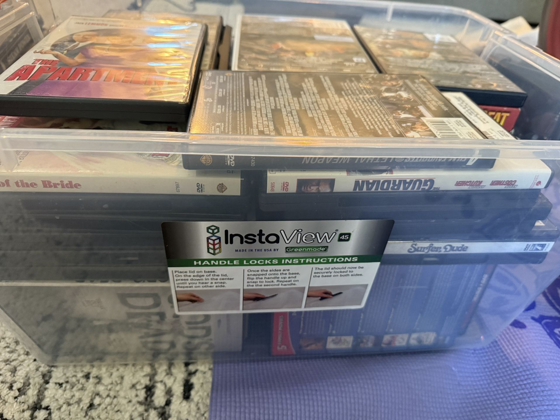 Box Of DVD Movies