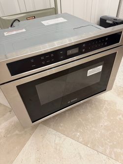 Bosch hmd8451uc 24” drawer microwave