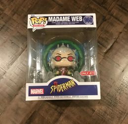 Funko Pop! Deluxe Madame Web 960 Target Exclusive Spider-Man Marvel Comics
