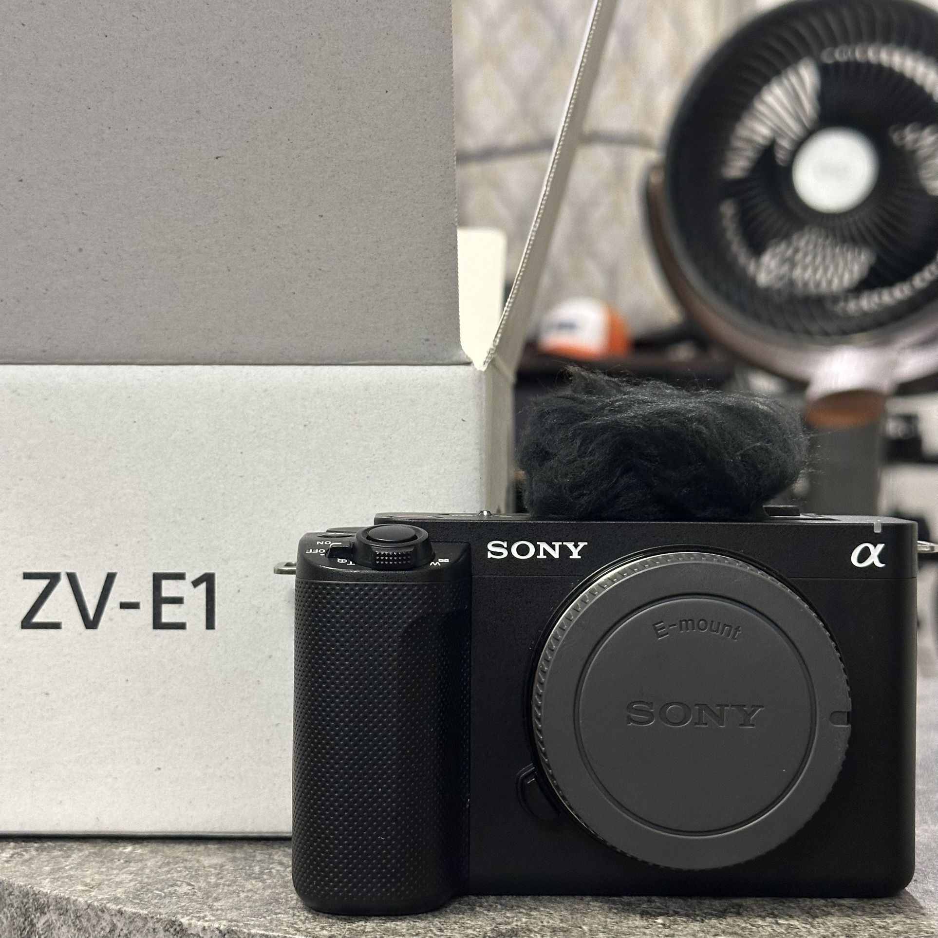 Sony ZV e1. Full Frame.