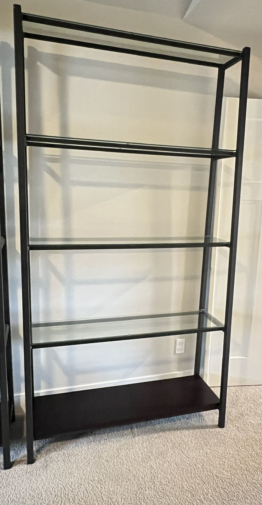 Metal And Glass Shelves / Racks