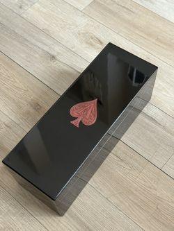 Ace Of Spades Decorative Box Case Decor Display