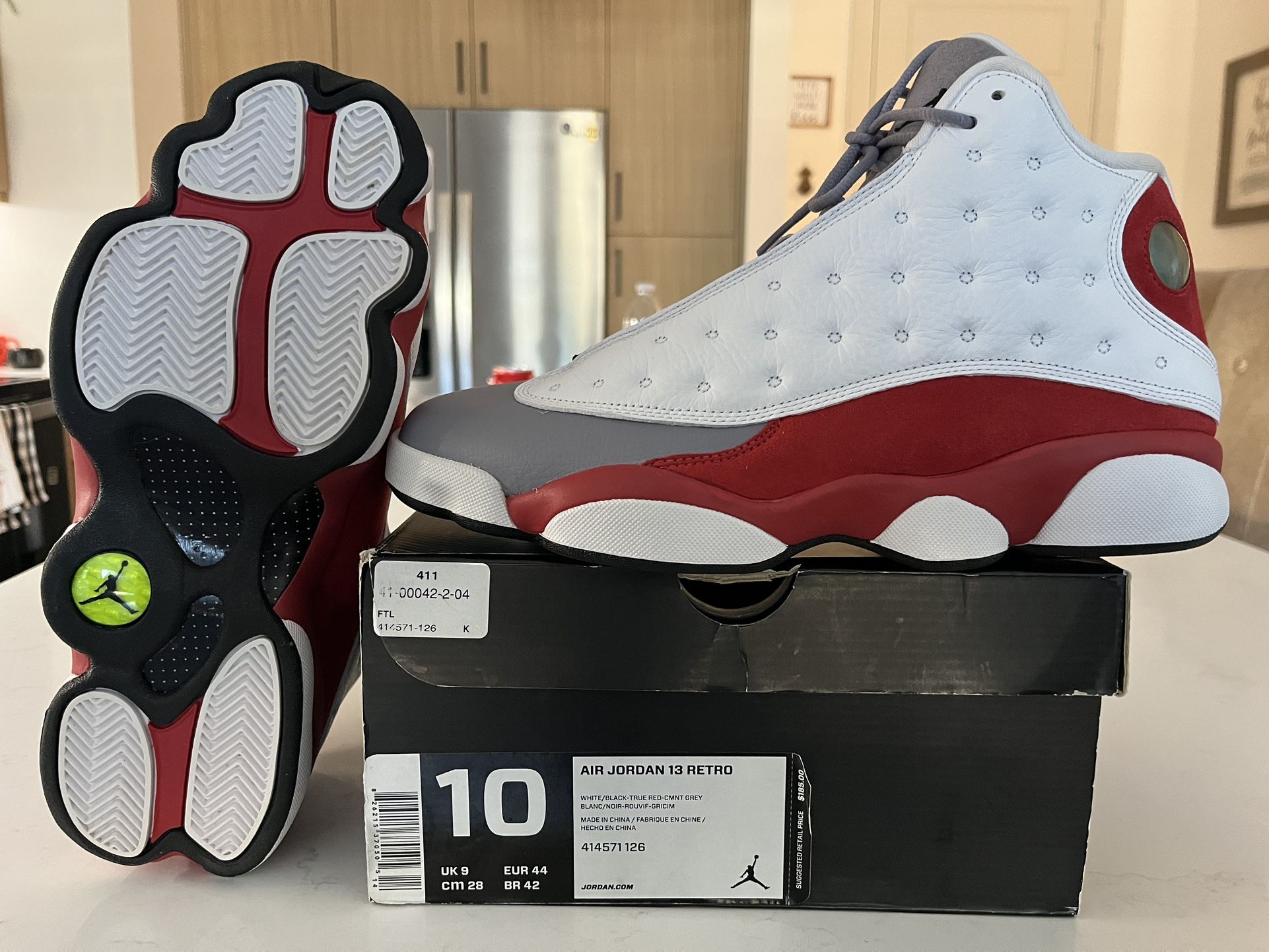 Jordan 13 Gray Toe DS