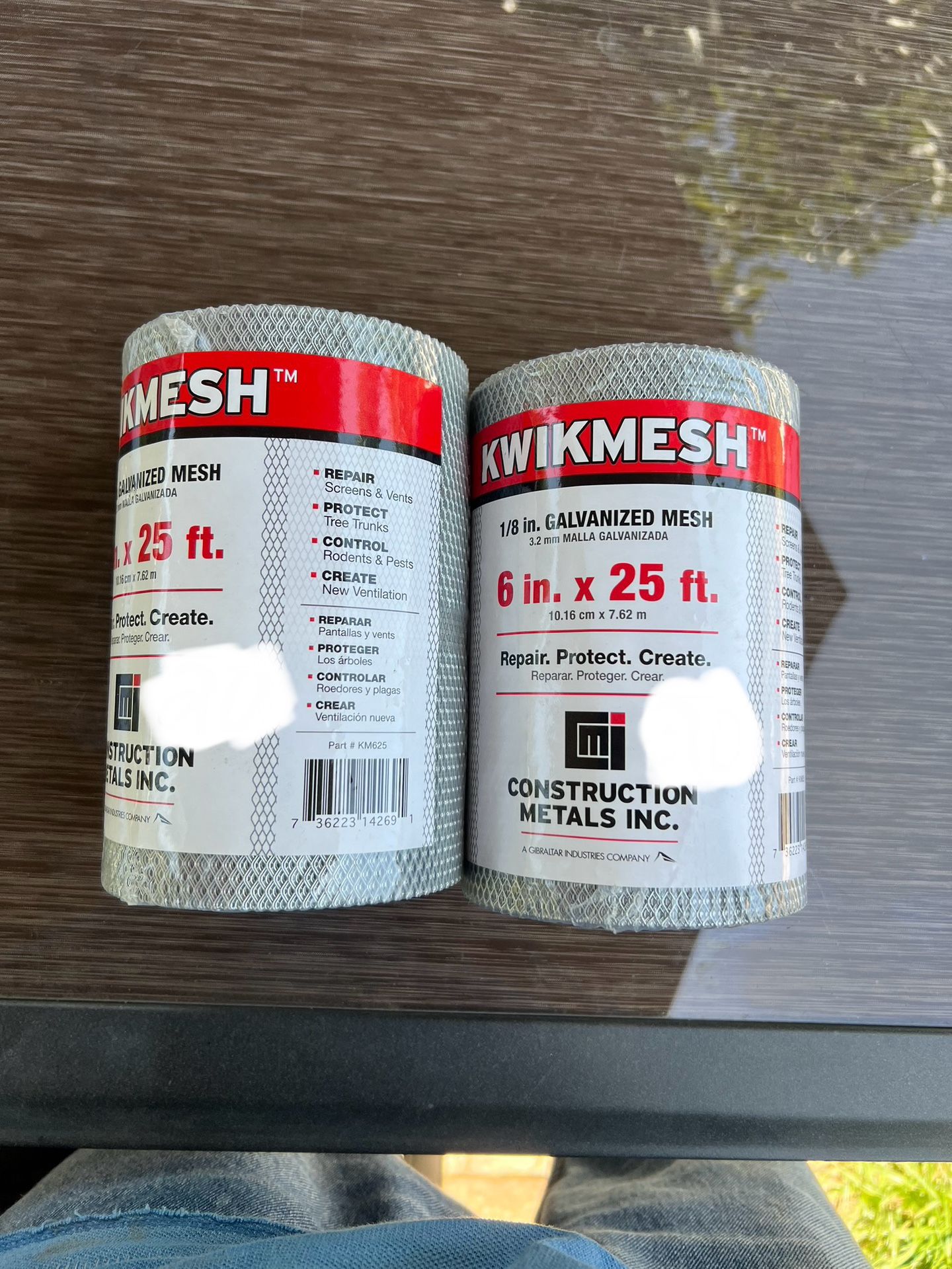6 in. x 25 ft. Kwikmesh Utility Screen Roll
