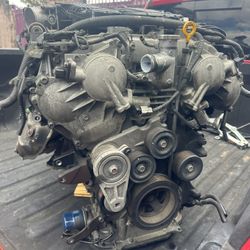 2014-2015 Infiniti Q50 Sedan Engine 3.7L RWD 