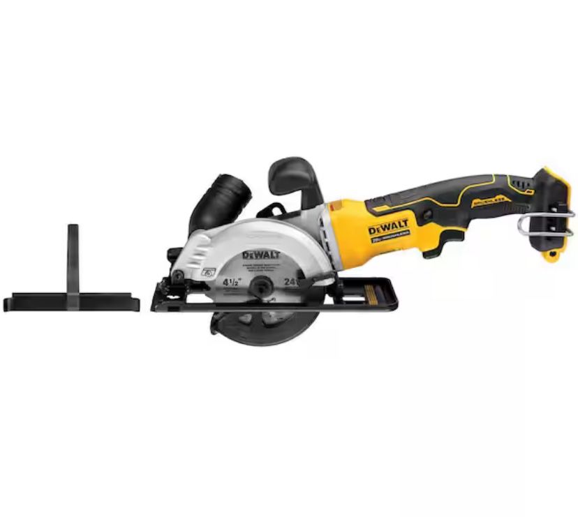 DEWALT ATOMIC 20V MAX Cordless Brushless 4-1/2 in. Circular Saw (Tool Only) @DW-814