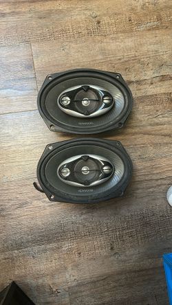 Two Used Kenwood Speakers
