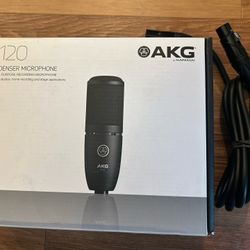 AKG P-120 Professional Studio / Podcast Mic