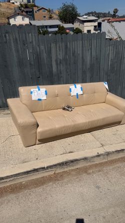 Free leather couch