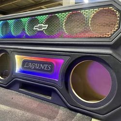 NEW CUSTOM PORTED BOX SINGLE CAB TRUCKS WITH KICKER SUBS SPEAKERS TWEETERS