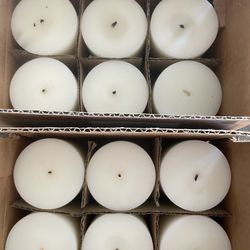3” Ivory Candles