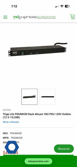 Tripp lite rack mount