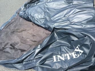 Large size blow up air mattress with pump