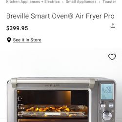 Brand New Breville Smart Oven Air Fryer Pro